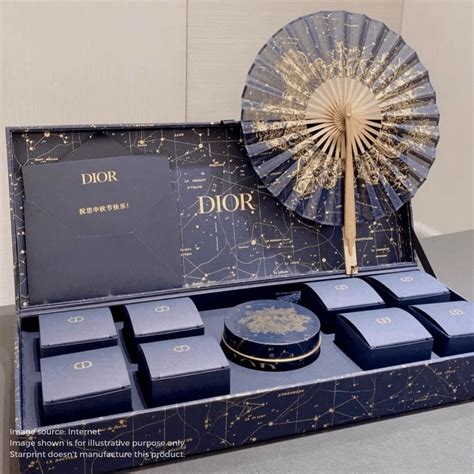 dior mooncake|Dior mooncake box.